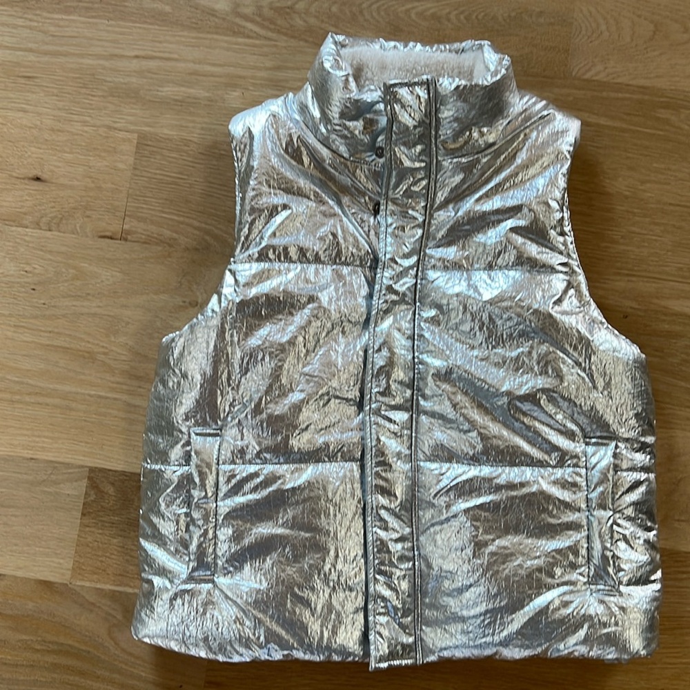 A New Day Silver Vest size Medium